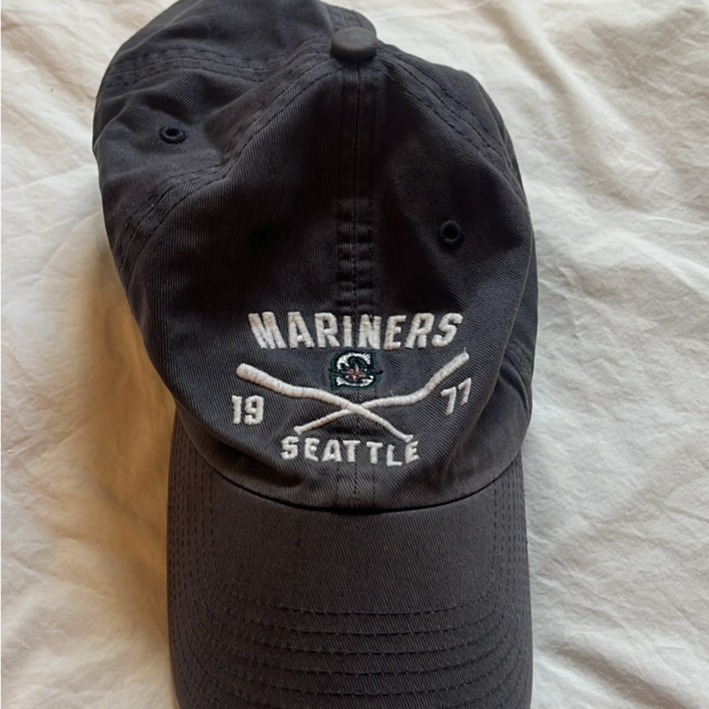 Seattle Mariners 47 Dark Gray Adjustable Cap